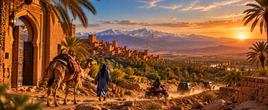 High Atlas Mountains & Desert 4x4 Quad Safari — Desert Gate Tours